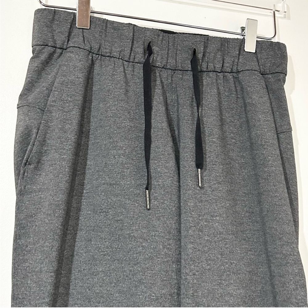 Lululemon Athletica On The Fly 7/8 Luxstreme Everday Pants Heathered Gray- Sz 4 - Picture 15 of 16